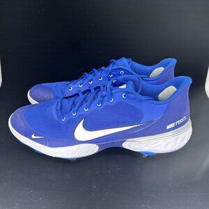 Nike Alpha Huarache Elite 3 Low MCS Baseball Cleats Blue CK0976-400 Men’s Sz 15